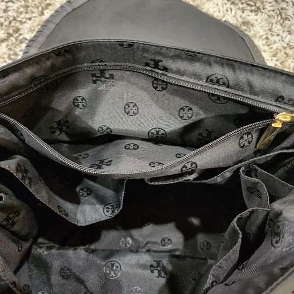 Tory Burch Nylon Black Crossbody Messenger Shoulder Diaper Bag - Picture 5 of 8